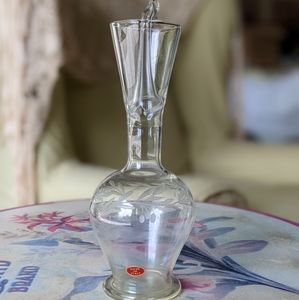 Venetian glass cruet